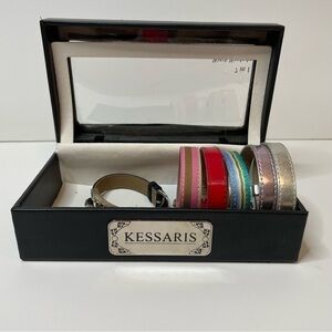 Kessaris Charm Watch With 7 Interchangeable Bands